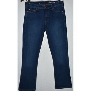 GAP 1969 Womens 27R Jeans Bootcut Blue Denim Cotton Stretch 5-Pocket Medium Wash